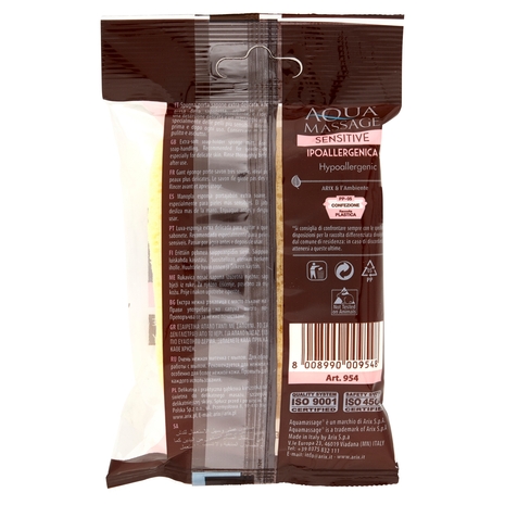 Aquamassage Sensitive Spugna Portasapone